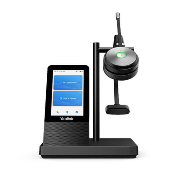 Yealink WH66 UC Workstation Wireless Mono Headset Microsoft Teams